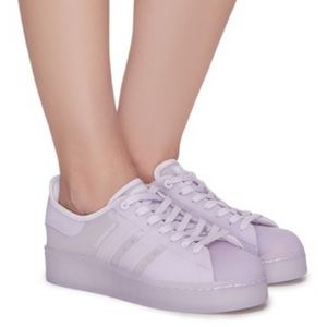 NWOT Adidas Superstar Jelly ‘Purple Tint'